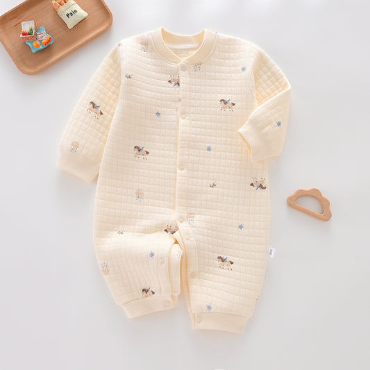 Baby Cotton-Padded Jumpsuit