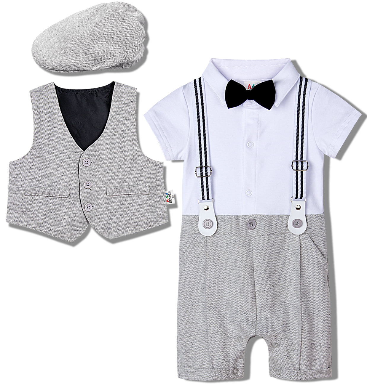 One-piece Gentleman Suit for Baby