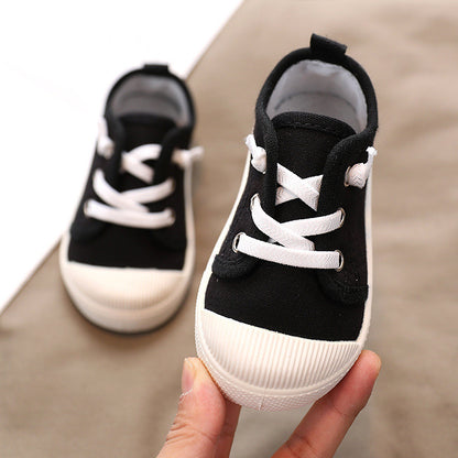 Breathable Canvas Low-Top Shoes