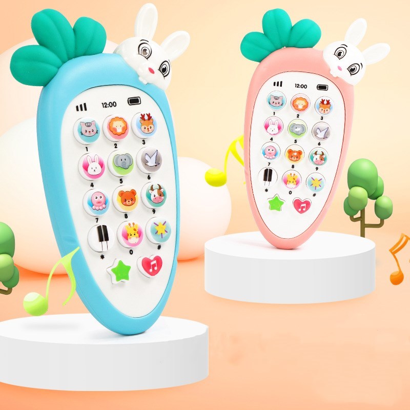 Adorable Kids Mobile Phone Toy with Sound Effects