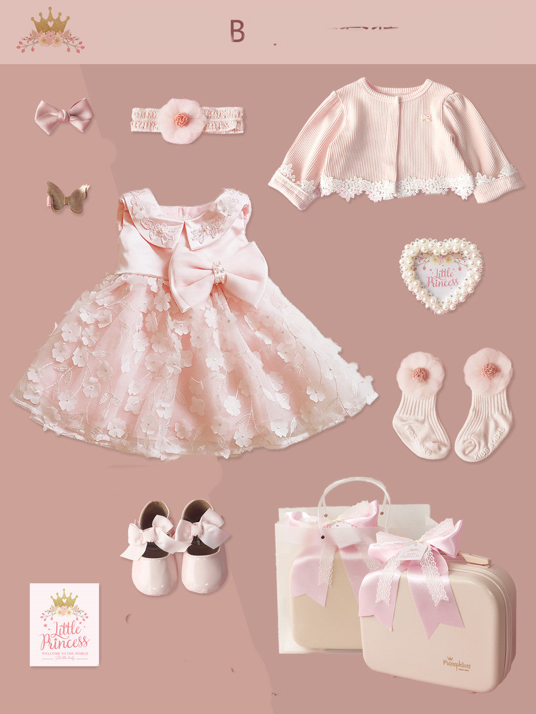 Charming Cotton Dress Gift Box