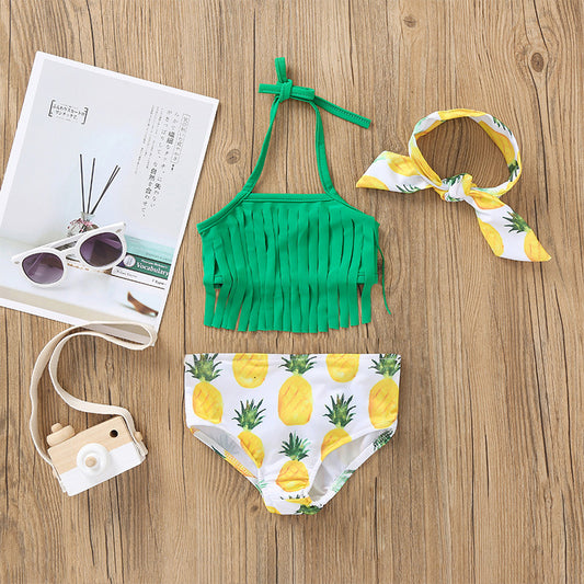 Pineapple Baby Swimsuit Set