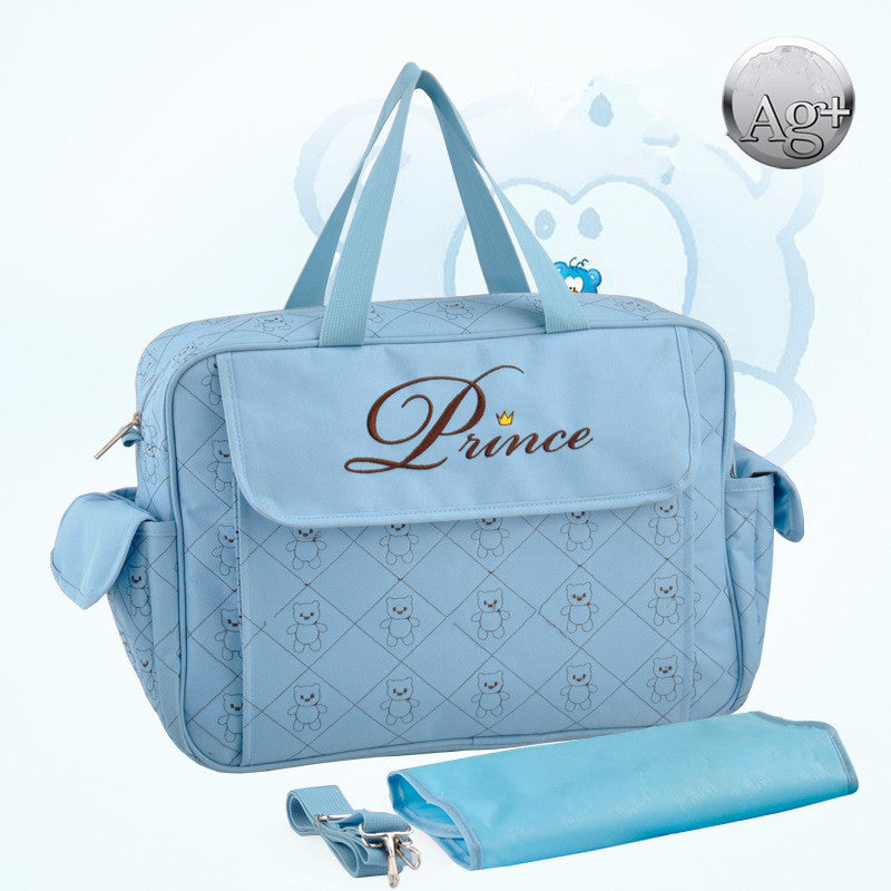 Bag with Changing Pad and Shoulder Strap