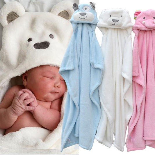 Soft Flannel Multifunctional Baby Towel