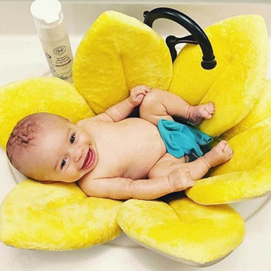 Sunflower Baby Bath Sponge: Cute, Convenient, and Gentle Bathing Experience