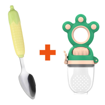 Baby Pacifier Feeder with Juice Mesh for Safe Teething