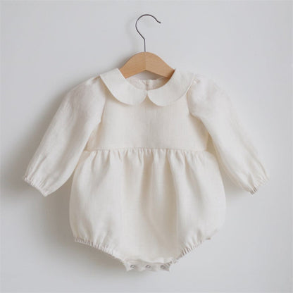 Cozy Baby Jumpsuit - Long Sleeves, Breathable Cotton for Outdoor Fun