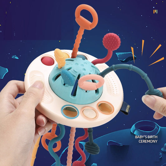 Enhance Hands-On Brain Development with Sensory Silicone Finger Lala Play Toys