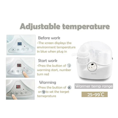 4-in-1 Baby Bottle Warmer and Sterilizer