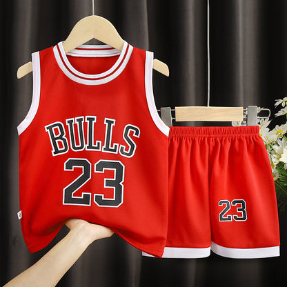 Basketball Sports Suit: Blouse and Pants Set