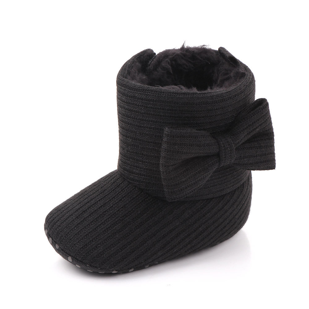 Velvet Winter Boots For Girls