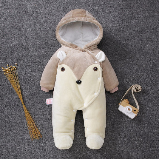 Baby Jumpsuit With Buttons, Comfortable And Cozy.