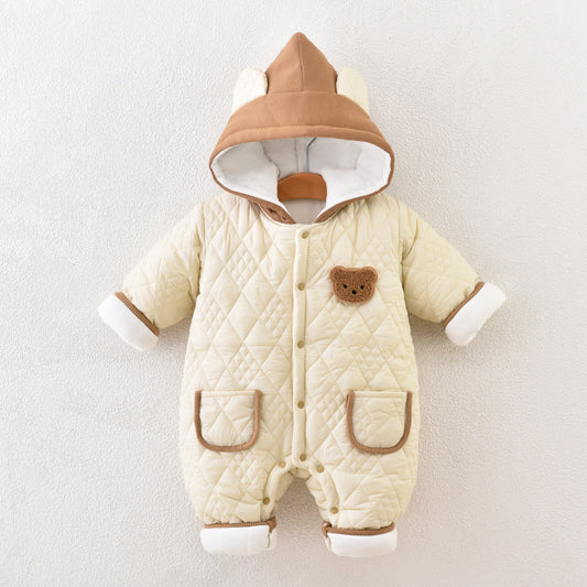 Padded Thickened Autumn And Winter Baby Jumpsuit