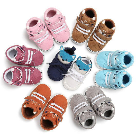 Embossed Cotton Baby Shoes: Comfortable and Stylish for Home Use