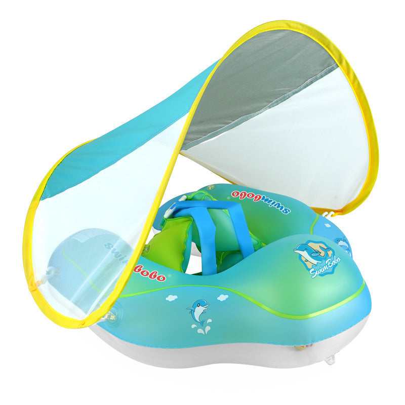 Baby Swimming Float with Removable Canopy : Summer