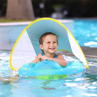 Baby Swimming Float with Removable Canopy : Summer