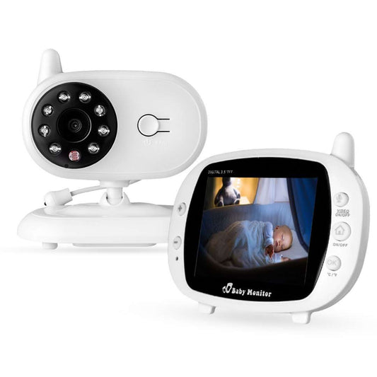 Baby Monitor System with HD Display and Two-Way Intercom