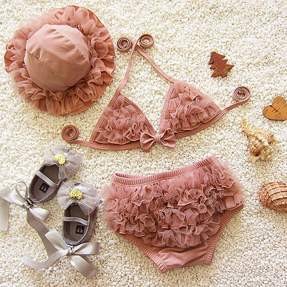 Baby Girls' Beach Day Bikini Swimsuit